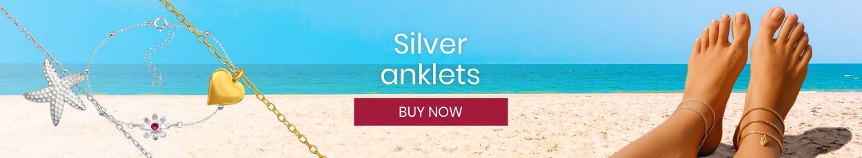 Silver anklets