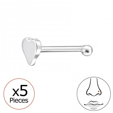 Heart - 925 Sterling Silver Silver A4S49712