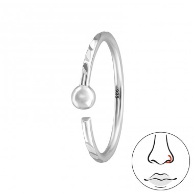 Dots - 925 Sterling Silver Silver A4S49838