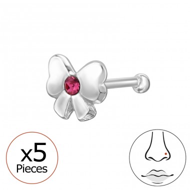 Bow - 925 Sterling Silver Silver A4S50033