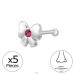 Bow - 925 Sterling Silver Silver A4S50033