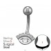 Ochi Rău De 10 mm - Argint 925 +  Silver A4S50114