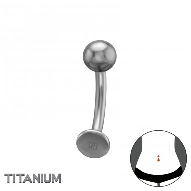 5 mm Plain Ball And Disc - Titanium Steel A4S50530