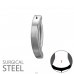 Clicker Buric Cu Bară Curbată Și Articulată - Oțel Chirurgical 316 Steel A4S50534
