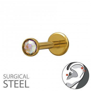Cristal solitaire - Oțel Chirurgical 316 Steel A4S50548