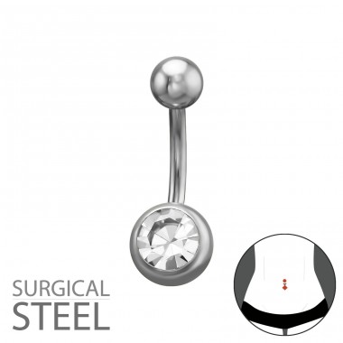 Piercing cu cristale - Oțel Chirurgical 316 Steel A4S50552