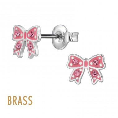 Fundita cu cristale - Alamă Kids Ear Studs & Earrings A4S50744