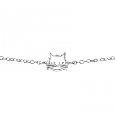 Pisica - Argint 925 Brăţară A4S37379