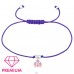 Hrad - Premium - Nylonová Struna + Šperkové Striebro 925 Náramky Pre Deti A4S42726
