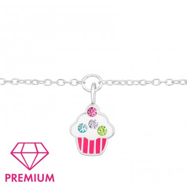 Muffina - Premium - Schmuck Silber 925 Armbänder für Kinder A4S42740