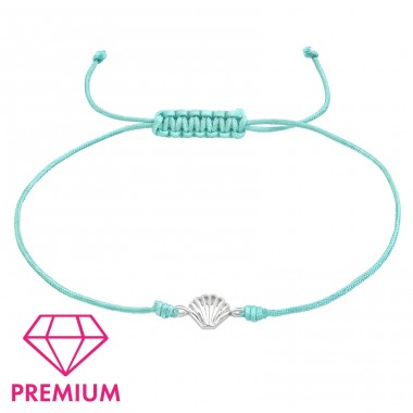 Shell - Nylonschnur + Armbänder aus 925er Sterlingsilber für Kinder A4S43699