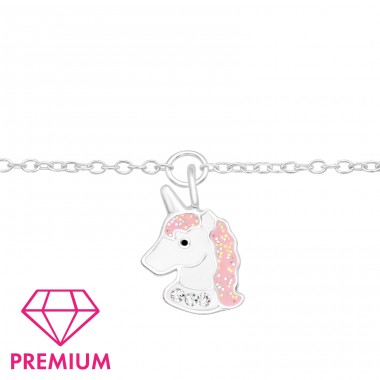 Einhorn - Premium - 925 Sterling Silber Armbänder für Kinder A4S43722