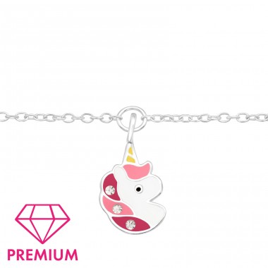 Einhorn - Premium - 925 Sterling Silber Armbänder für Kinder A4S44094