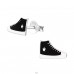 Sneaker - 925 Sterling Silver Ear studs with enamel colors A4S18725