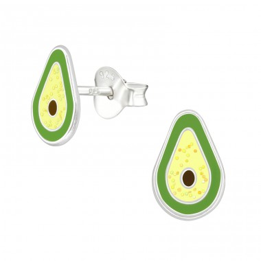 Avocado - Argint 925 Cercei cu surub colorati A4S38762