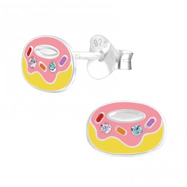 Farbiger Kegel - Jewellery Silber 925 Farbige Ohrstecker A4S43886