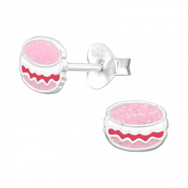 Macaron - Schmuck Silber 925 Farbige Ohrstecker A4S44557