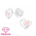 Chick - Premium* - 925 Sterling Silver Ear Studs With Enamel Colors A4S45001