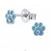 Labuta cu cristal - Argint 925 Cercei Cu Surub Colorati A4S50710