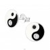 Yin-Yang - 925 Ezüst Színes fülbevalók A4S5808
