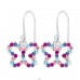 Butterfly - 925 Sterling Silver Earrings for Children A4S15586