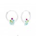 Cupcake - 925 Sterling Silver Children Hoops A4S25445