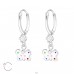 Butterfly - 925 Sterling Silver Children Hoops A4S32903