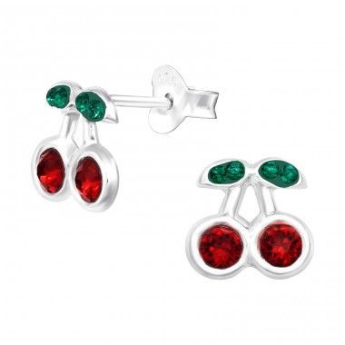 Cherry - 925 Sterling Silver LaCrystale jewellery for kids A4S42413