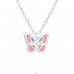Butterfly - 925 Sterling Silver Necklaces with silver chains A4S39295