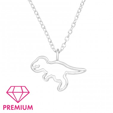 Dinosaurier - Premim* - Halsketten aus 925er Sterlingsilber mit Kette A4S45086