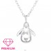 Pinguin  - Premium* - Argint 925 Coliere Cu Lanț A4S45090