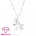 Unicorn / Inorog - Premium* - Argint 925 Coliere Cu Lanț A4S46290