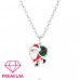 Santa Claus - Premium* - 925 Sterling Silver Necklaces With Silver Chains A4S48795