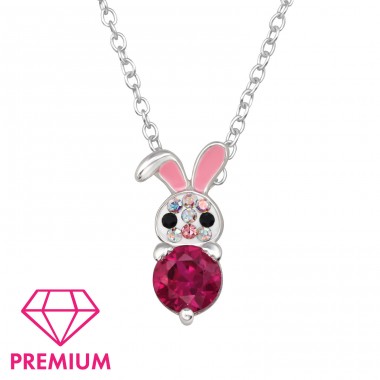 Nyúl kristállya - Premium* - 925 Ezüst Nyakláncok A4S49487