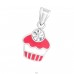Strieborný Cupcake - Striebro 925 Prívesky pre deti A4S11775