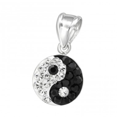 Yin Yang - Stříbro 925 Přívěsek A4S13335