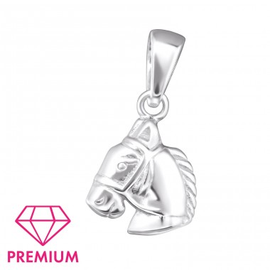 Horse - Premium* - 925 Sterling Silver Pendants for kids A4S24939
