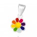 Flower - 925 Sterling Silver Pendants for kids A4S36928