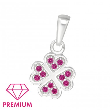 Čtyřlístek - Premium* - Šperkovní Stříbro 925 Přívěsek A4S46040