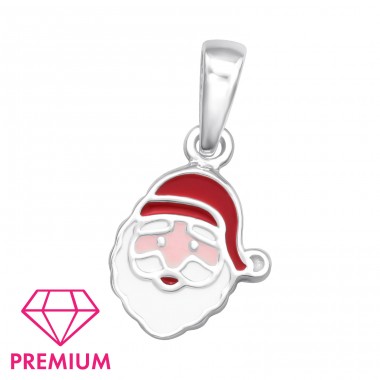 Santa Klaus - Premium* - Šperkovní Stříbro 925 Přívěsek A4S46058