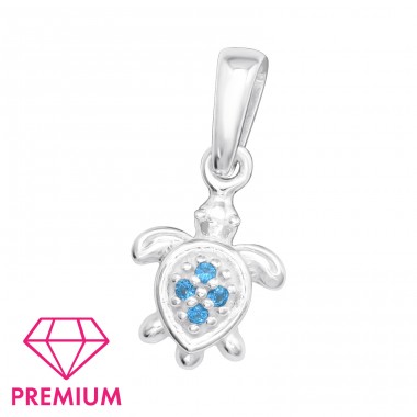Želva - Premium* - Šperkovní Stříbro 925 Přívěsek A4S46063