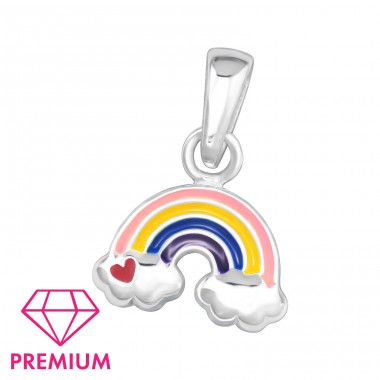 Duha - Premium* - Šperkovní Stříbro 925 Přívěsek A4S46444