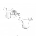 Deer - 925 Sterling Silver Ear Studs without stones A4S23405