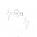 Lightning Bolt - 925 Sterling Silver Ear Studs without stones A4S38457