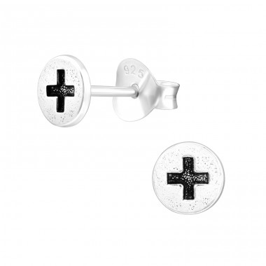 Schraube - Silber 925 Ohrstecker ohne Stein A4S43113
