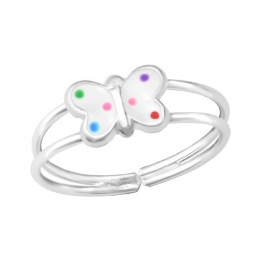 Butterfly - 925 Sterling Silver Rings for kids A4S35804