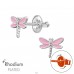 Cercei libelula - Argint 925 Cercei Premium Pentru Copii A4S48189