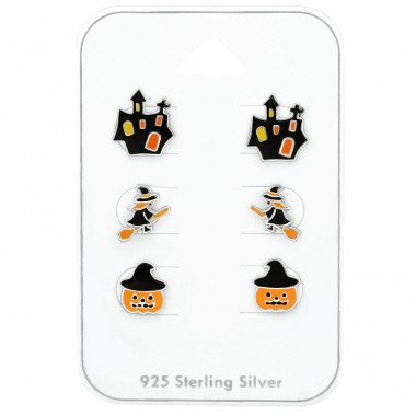 Halloween - 925 Sterling Silver Jewellery sets for kids A4S38716