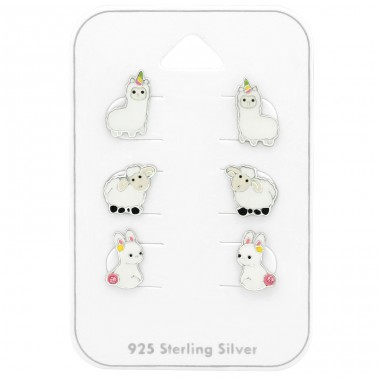 Animal - 925 Sterling Silver Jewellery sets for kids A4S38728