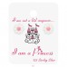 Flower ear studs on card - 925 Sterling Silver Jewellery Sets For Kids A4S45449